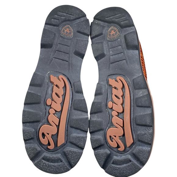 Ariat Women's Fatbaby Brown Pink Western Cowgirl Boot Size 11 B - Picture 8 of 12